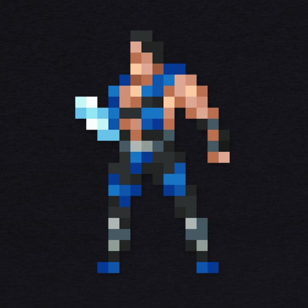 Sub-Zero low-res pixelart by JinnPixel